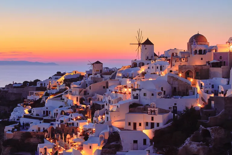 Santorini in Greece