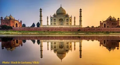 Taj Mahal in India