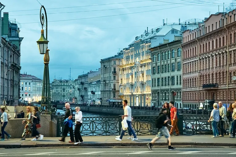 Saint Petersburg in Russia