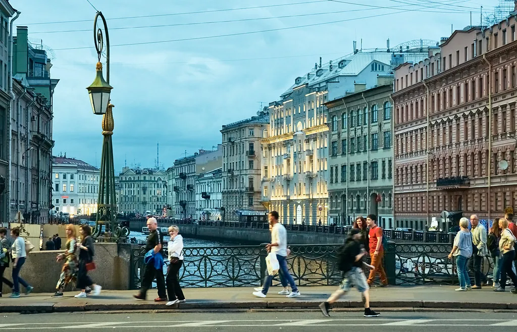 Saint Petersburg in Russia