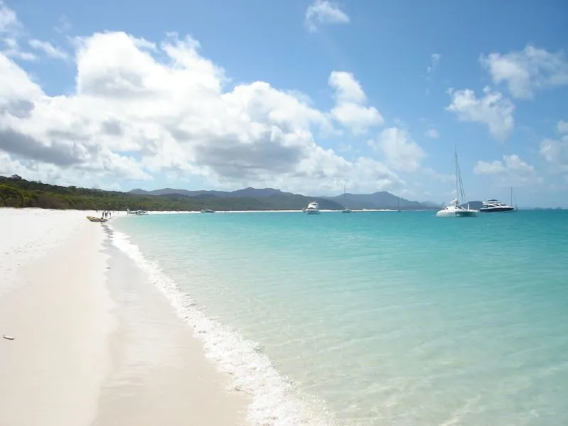 Whitehaven Beach in Australia