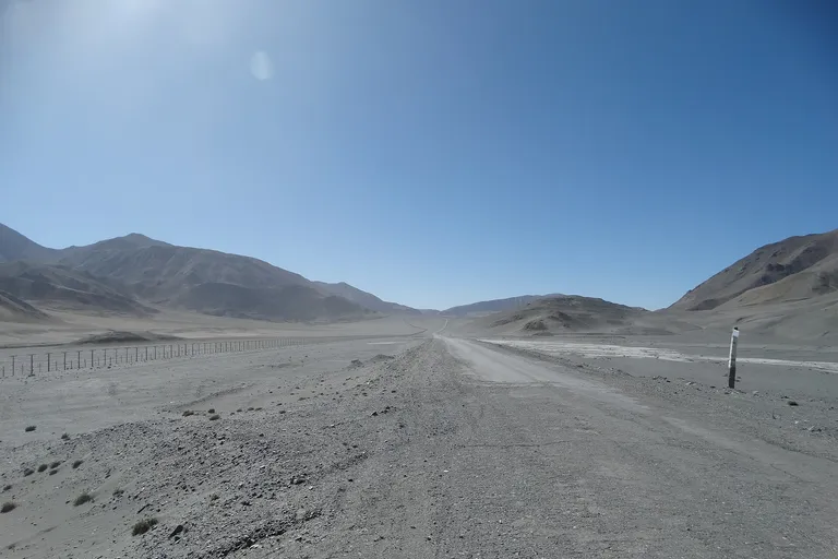 Pamir Highway in Tajikistan