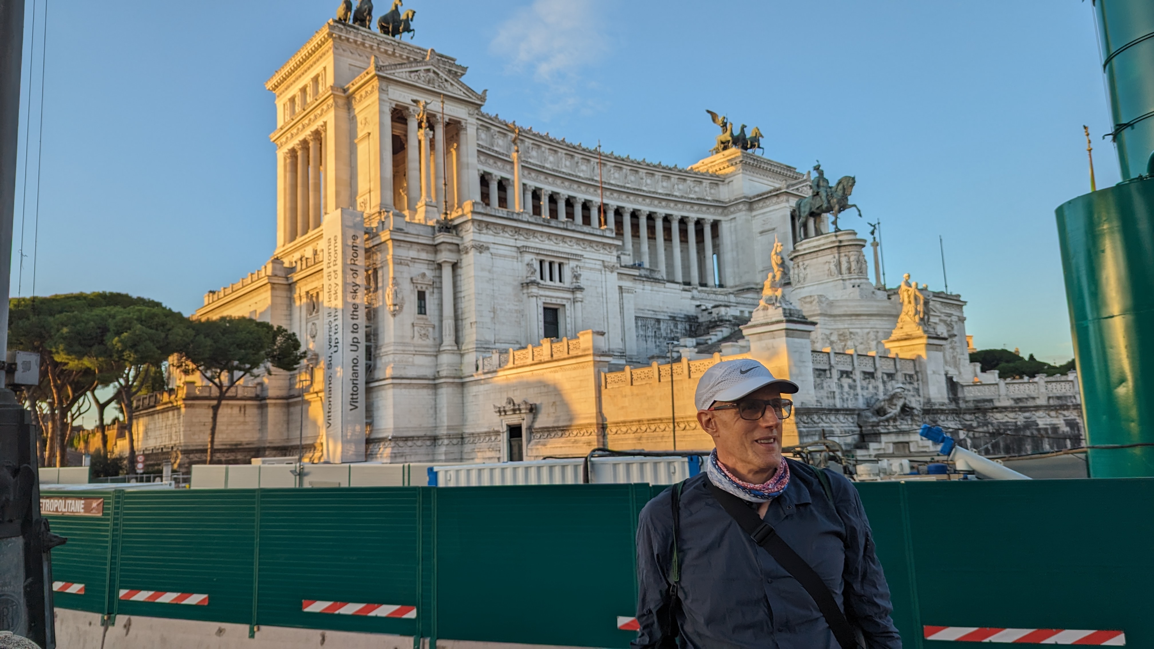 Historic street scene in Rome