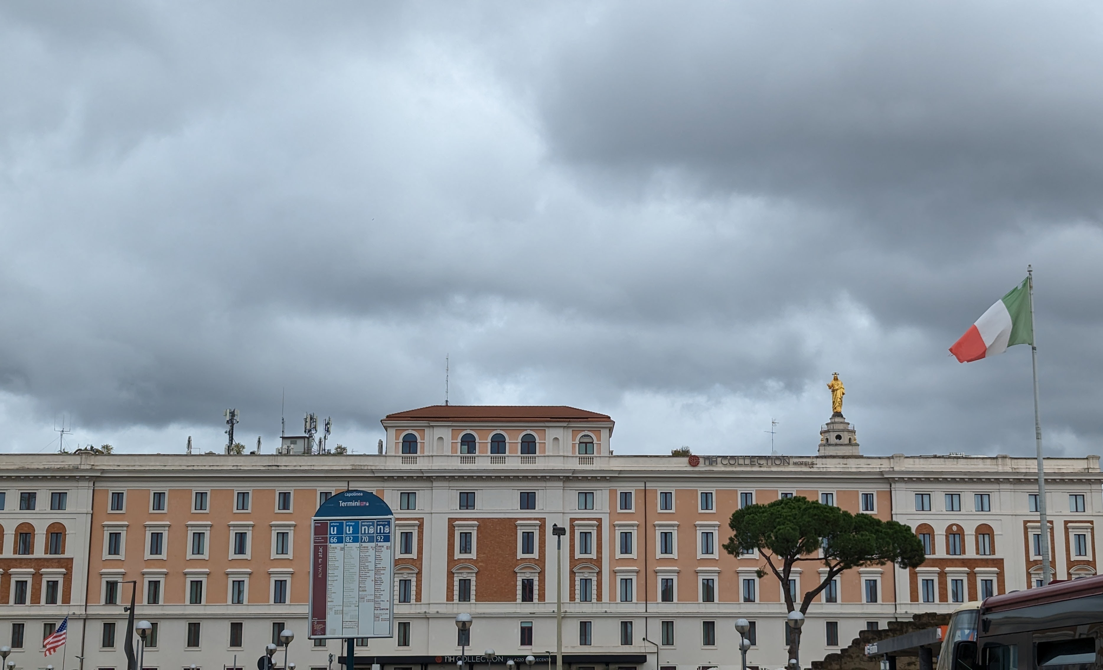 Architectural detail in Rome