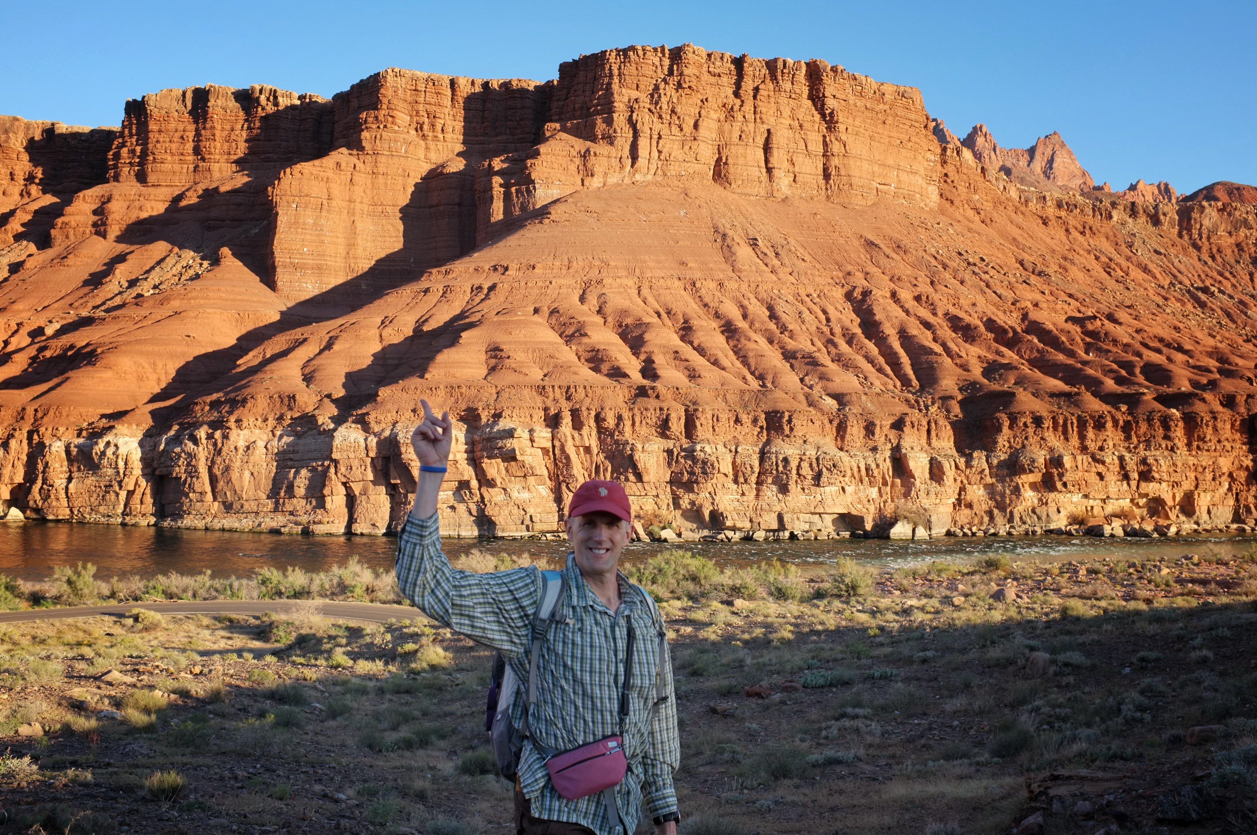 Remote sandstone landscape in Valley of the Gods, Utah